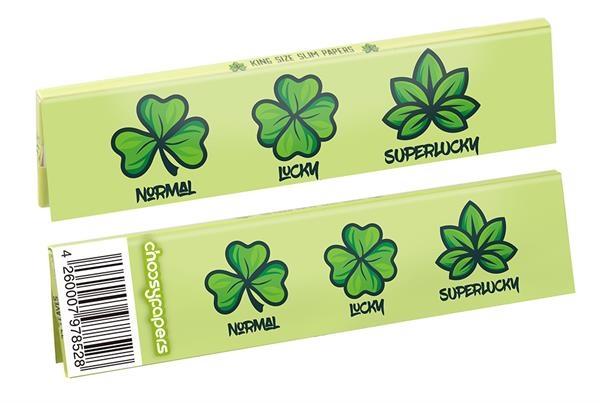 Choosypapers King Size Slim Zigarettenpapier Superlucky